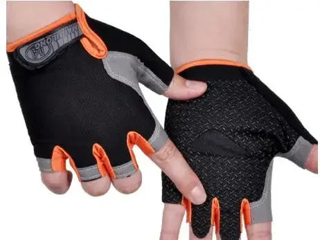 Anti Slip Breathable Half Finger Cycling Gloves For Men Women