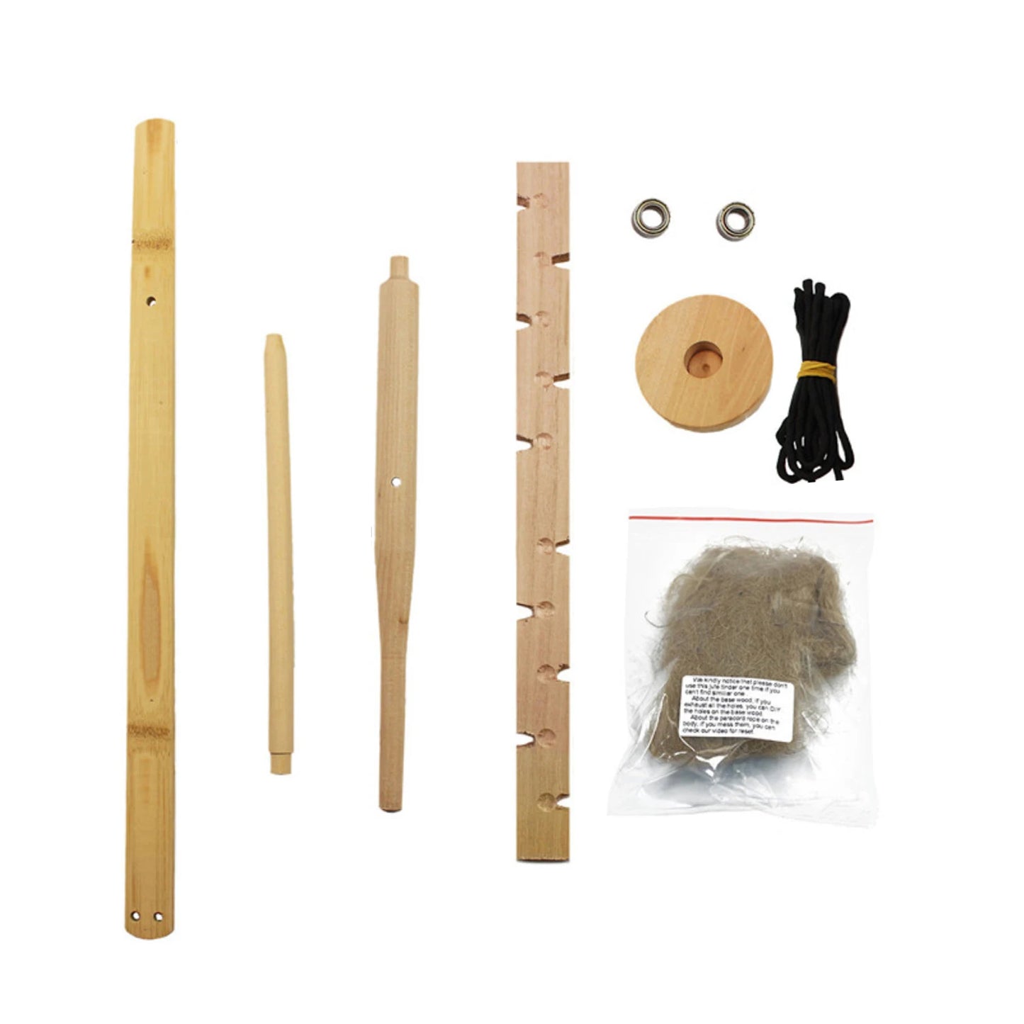 Outdoor Survival Bow Drill Friction Fire Starter Kit
