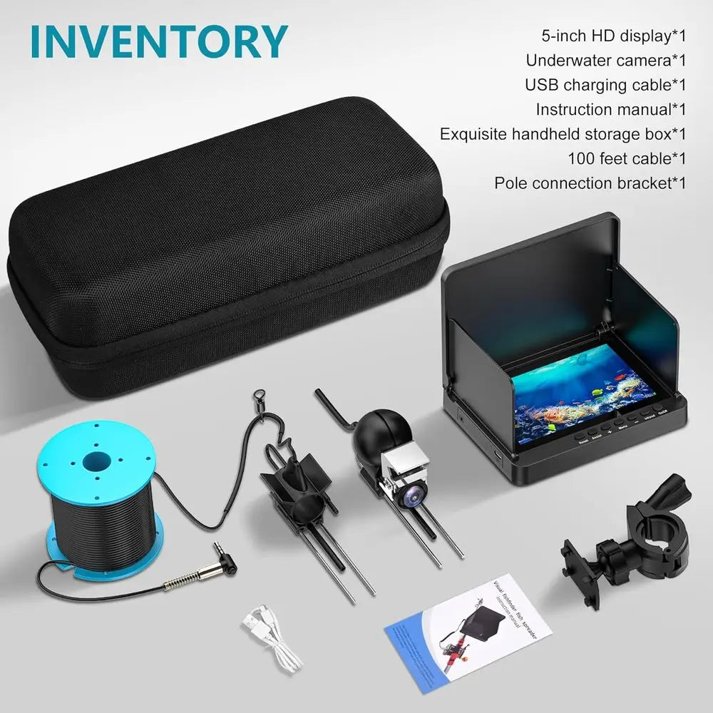 Ice Fishing Portable Fish Finder With Night Vision