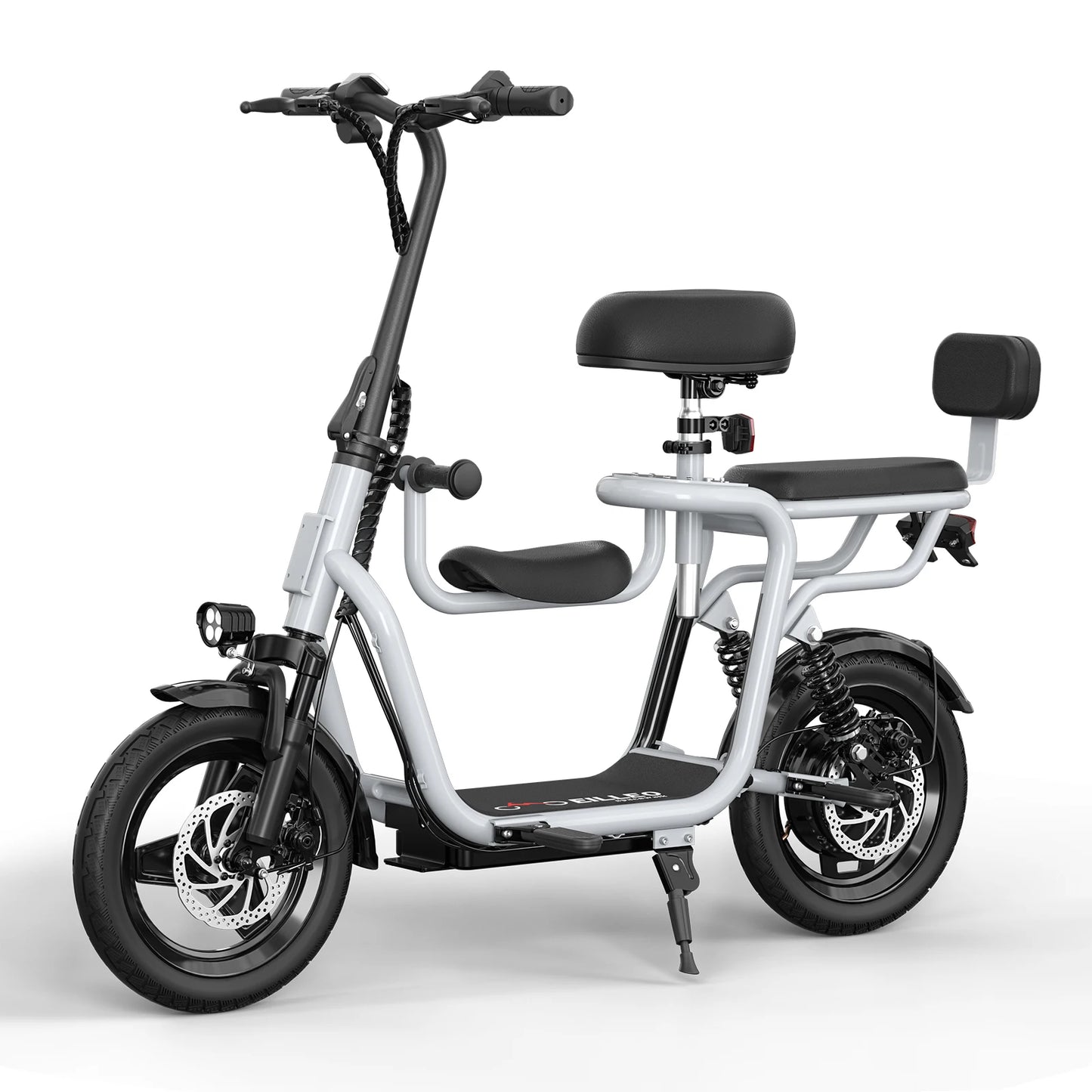 Eilleo Spacewalk 36V Electric Scooter With 3 Seats