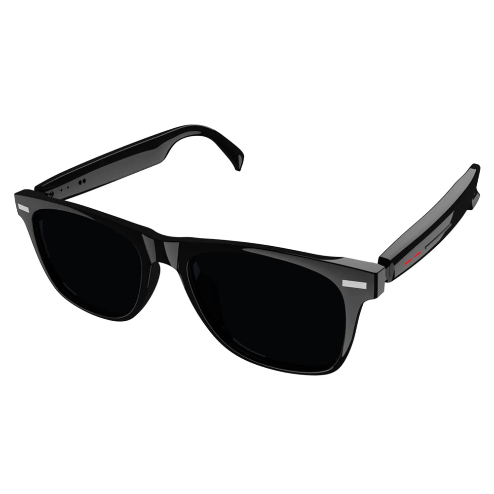 Alloet Smart Glasses AI Voice Assistant Camera Open Ear Audio