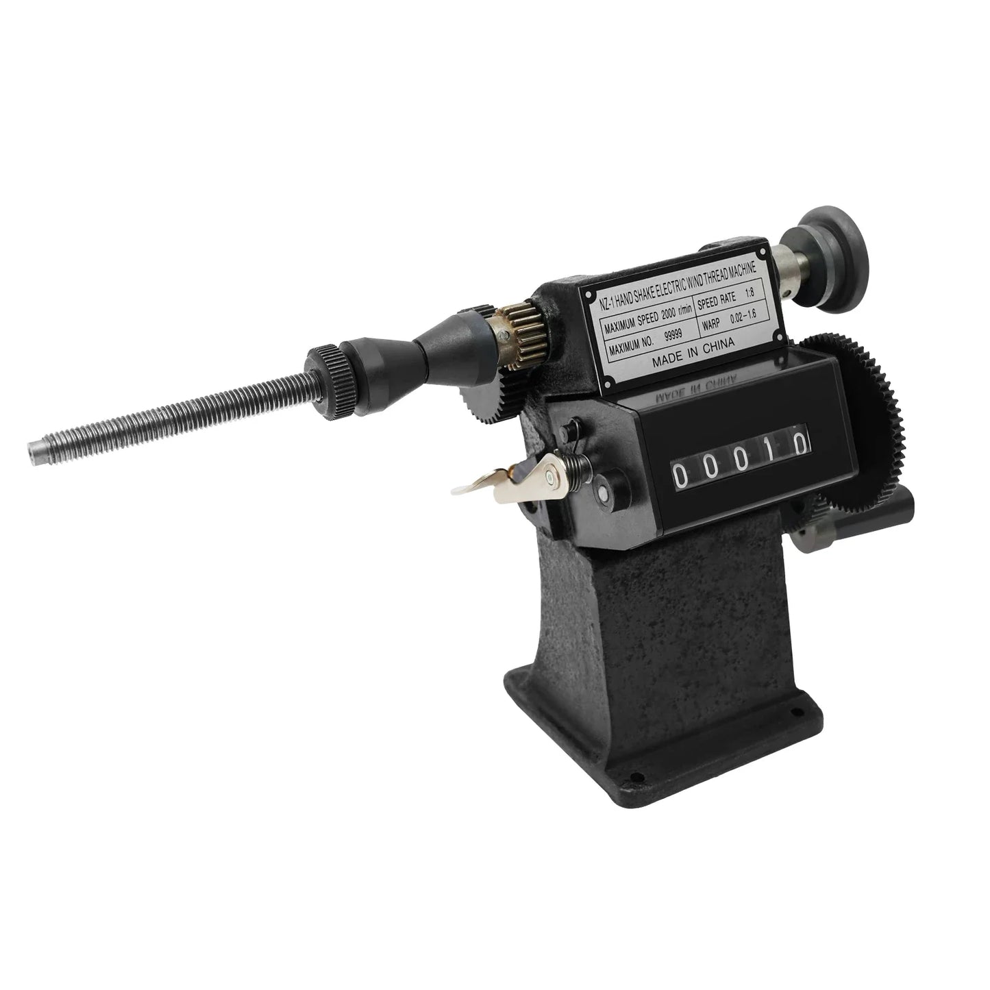 Fishing Line Spooler With Counting Machine For Telescopic Rods