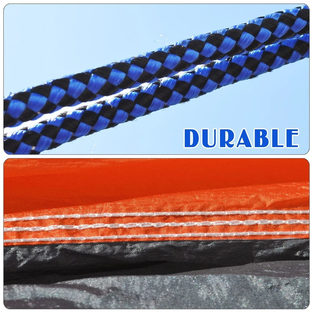 Ultralight Nylon Parachute Hammock With Straps Carabiners