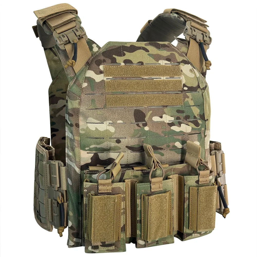 Strandhogg 1000D Nylon Tactical Vest With Quick Release Pouches