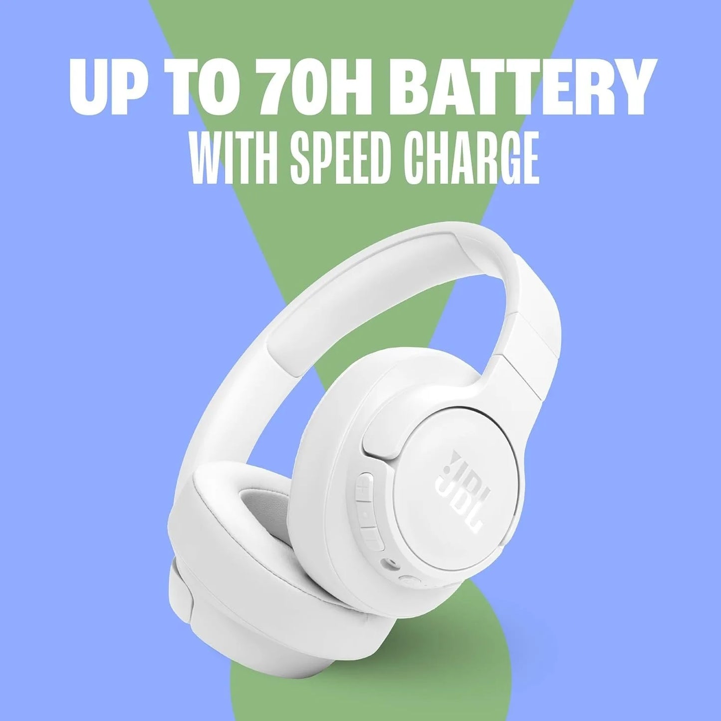JBL Tune 770NC Wireless Over Ear Headphones Adaptive Noise Cancelling
