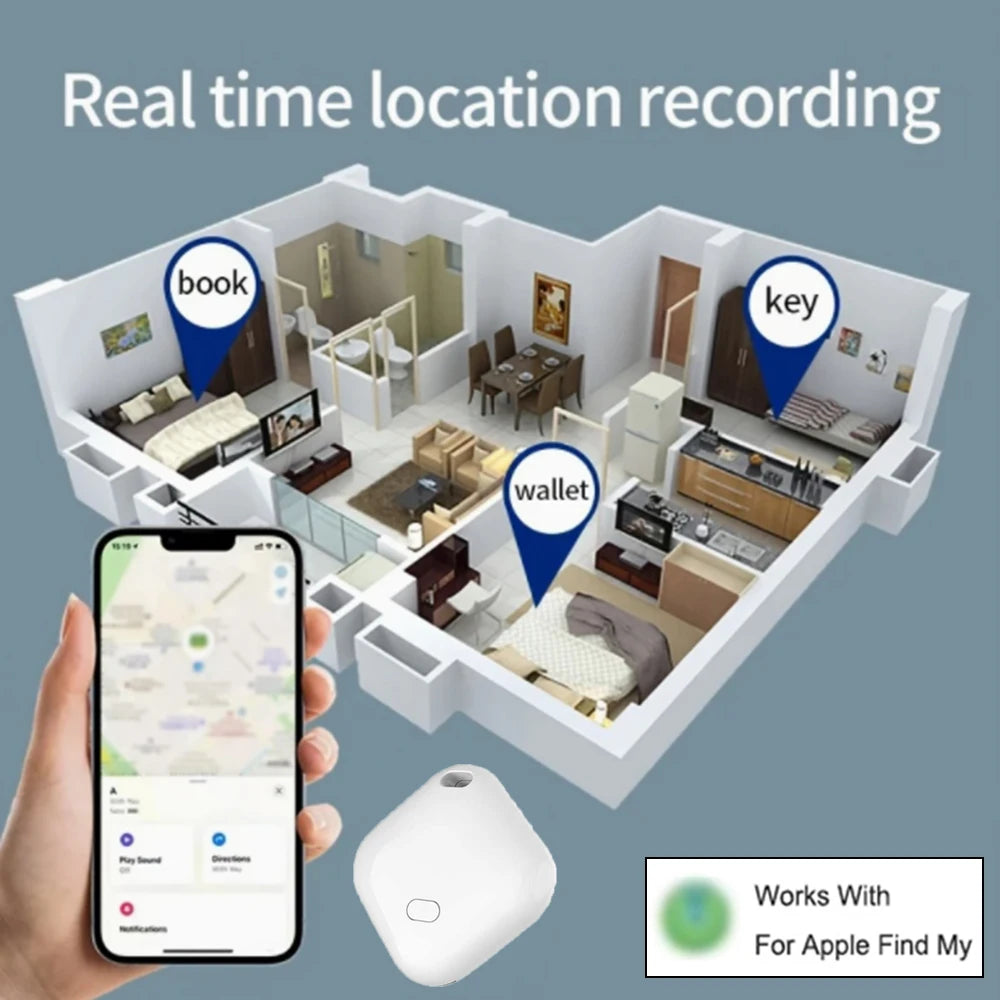 GPS Tracker for Pets, Seniors and Keys Real Time Location