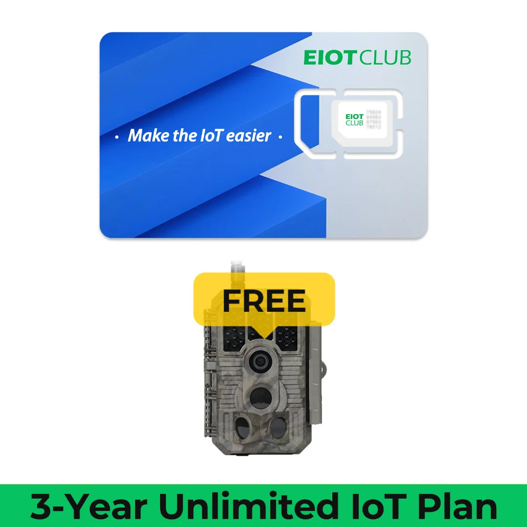 Trail Camera With 3 Year Unlimited Data Plan Included LTE IP66