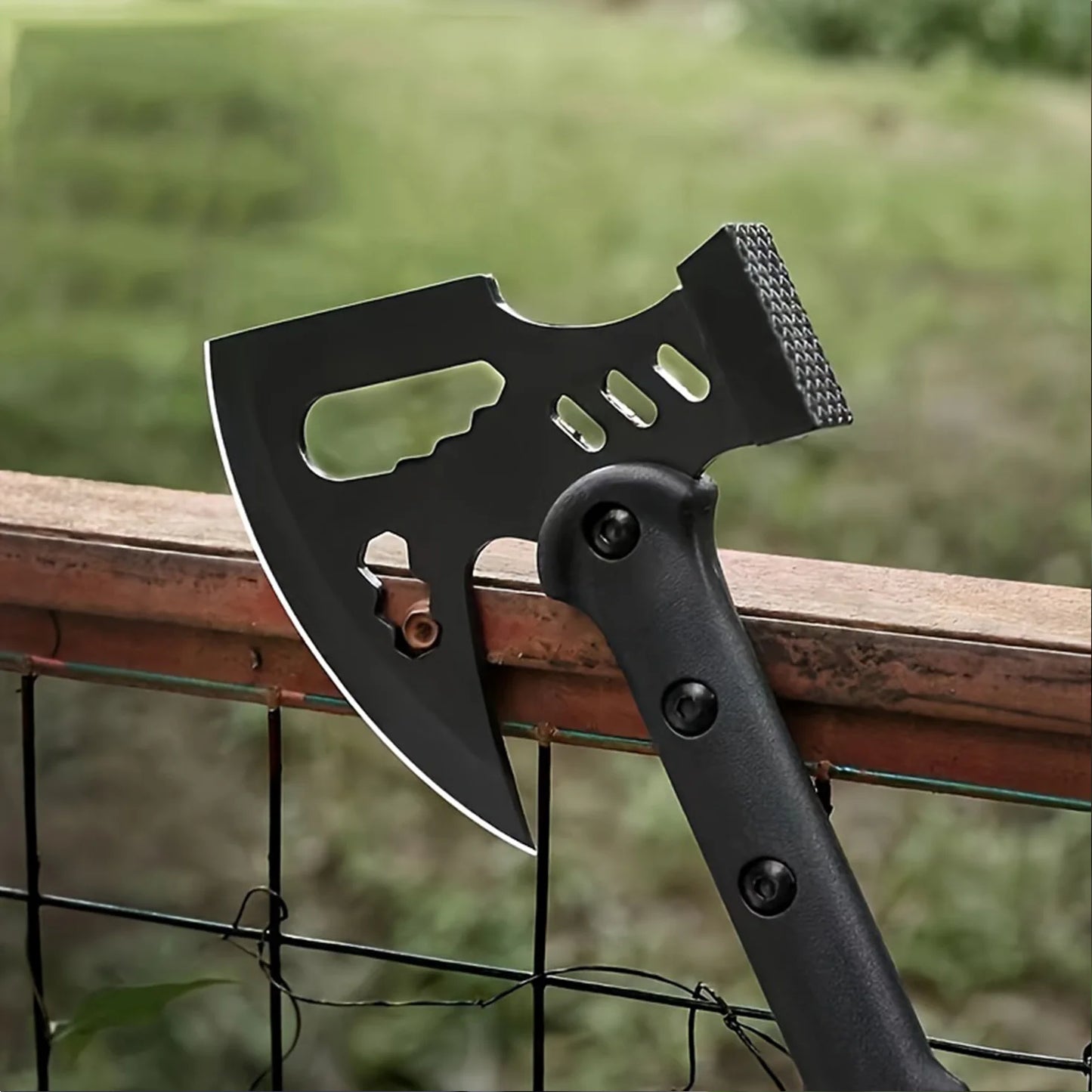 Camping Axe With Sheath Stainless Steel Survival Hatchet