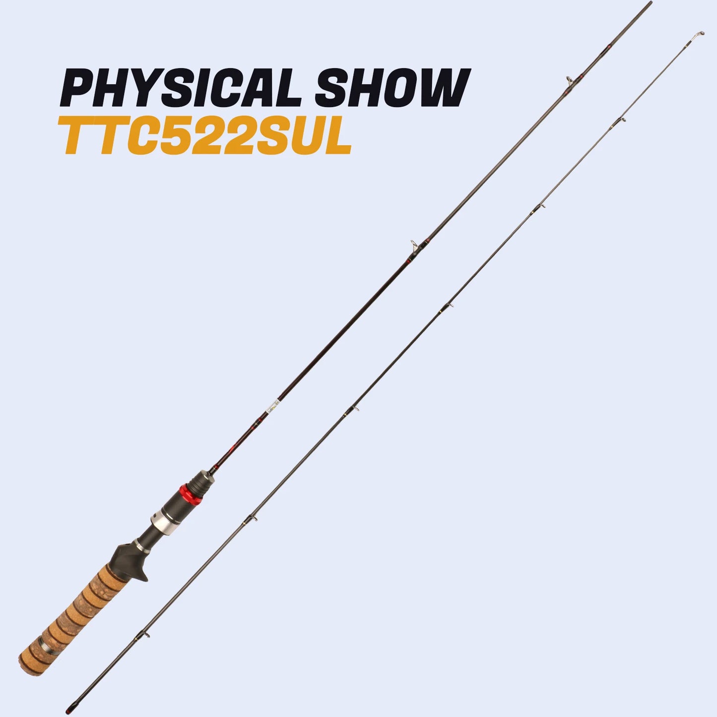 Kuying Lure Rod Baitcasting Rod River Stream Carbon