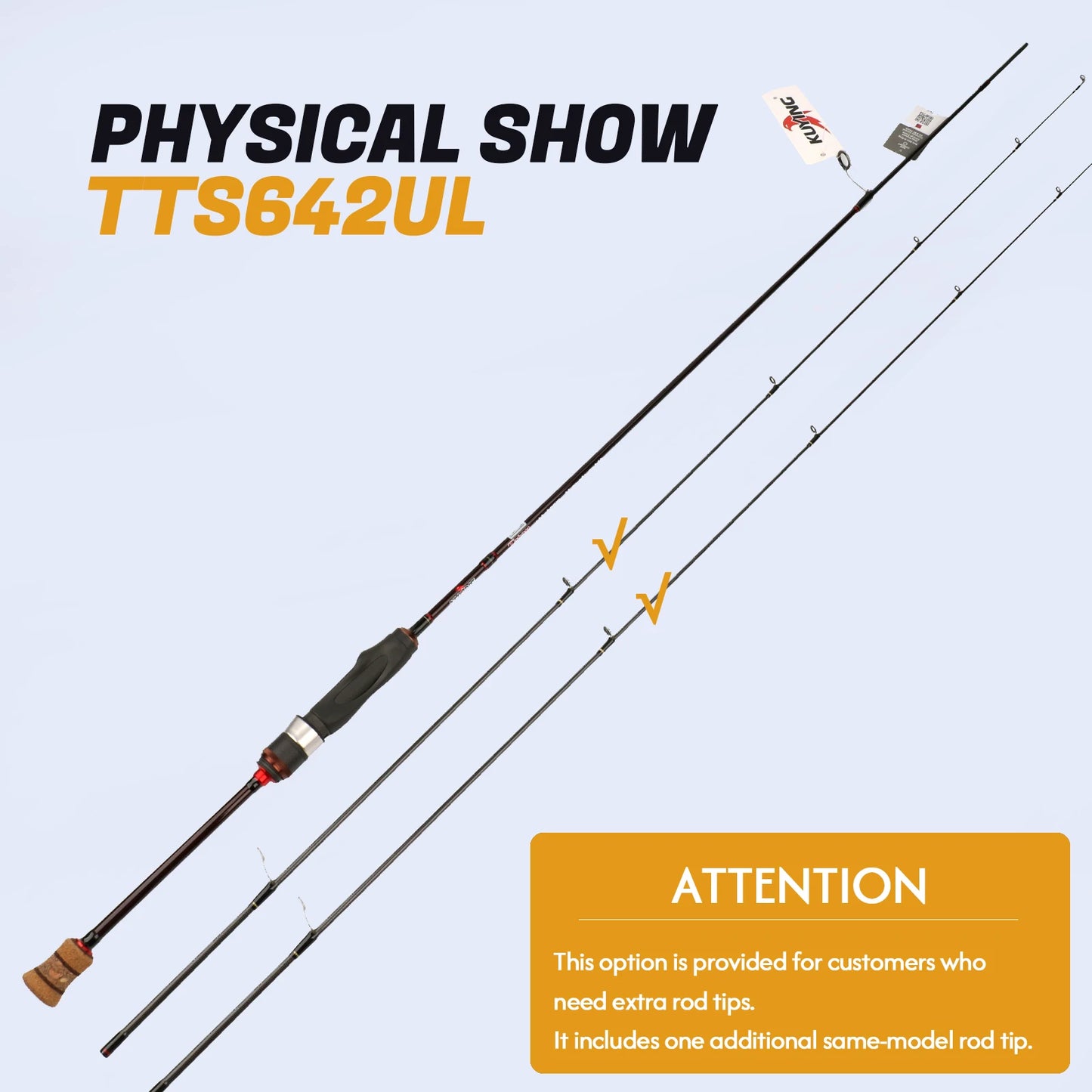 Kuying Lure Rod Baitcasting Rod River Stream Carbon