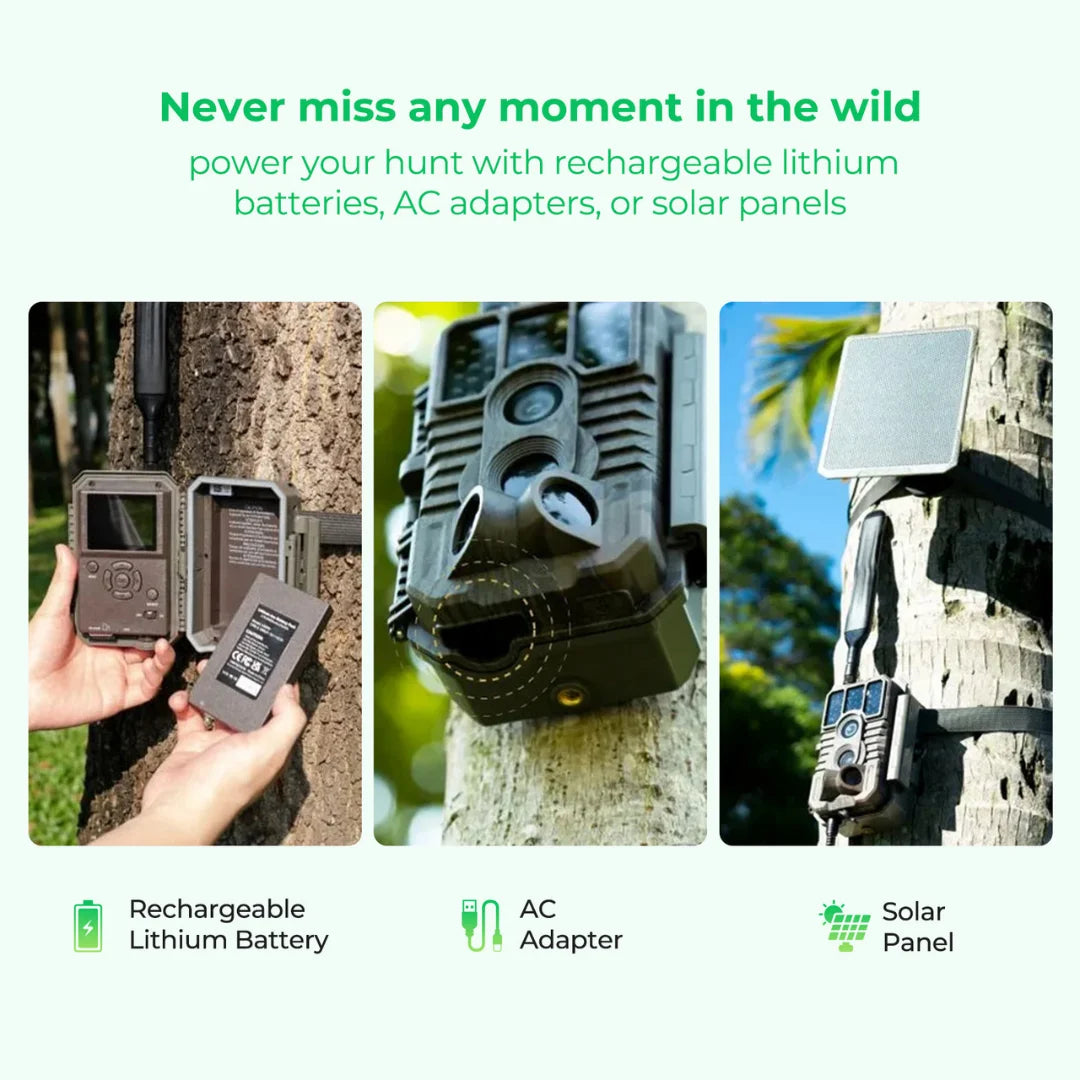 Trail Camera With 3 Year Unlimited Data Plan Included LTE IP66