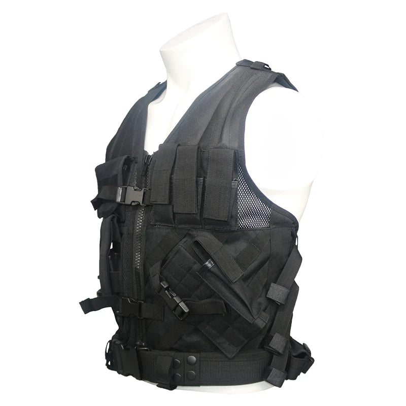 Military Tactical Vest Quick Removal Plate Carrier For Airsoft