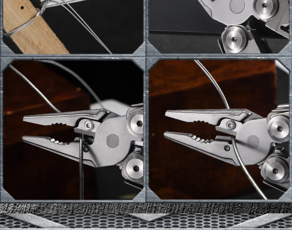 Daicamping DL10 Emergency Plier Folding Knife Multitool Tactical Survival Tool