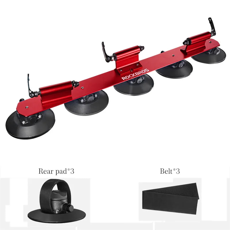 ROCKBROS Bicycle Car Roof Rack With Heavy Duty Suction Cup