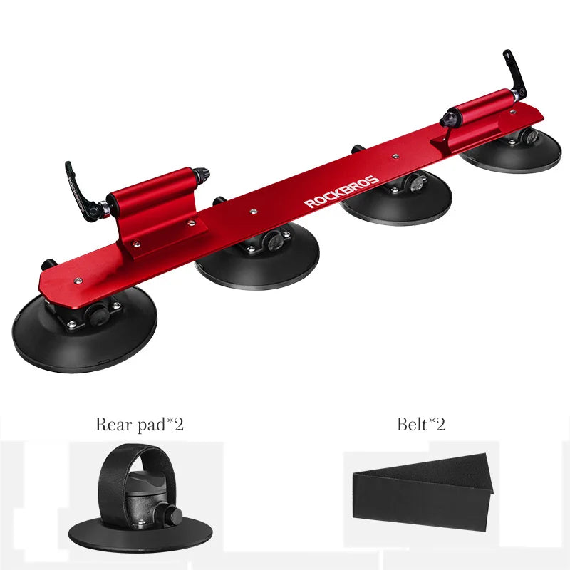 ROCKBROS Bicycle Car Roof Rack With Heavy Duty Suction Cup