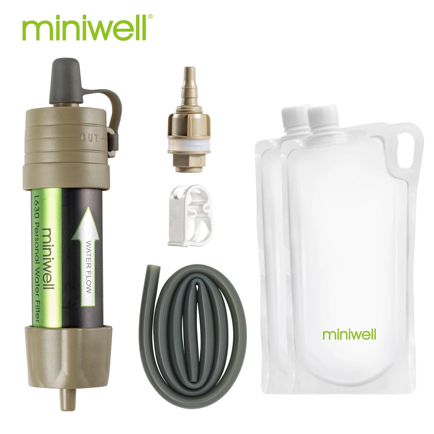 Miniwell Outdoor Water Filter L630A 0.1 Micron 2000L Capacity