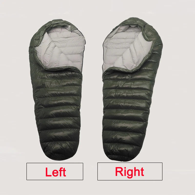 Kamperbox Cold Temperature Winter Down Sleeping Bag For Camping