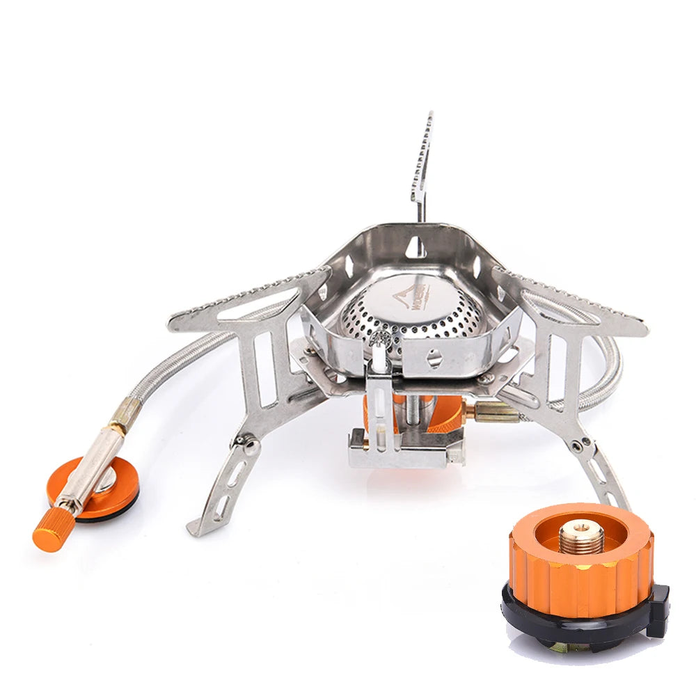 Widesea Windproof Gas Burner for Outdoor Cooking and Camping