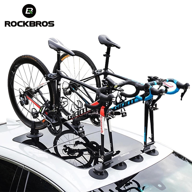 ROCKBROS Bicycle Car Roof Rack With Heavy Duty Suction Cup
