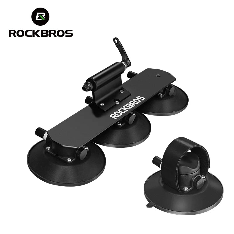 ROCKBROS Bicycle Car Roof Rack With Heavy Duty Suction Cup