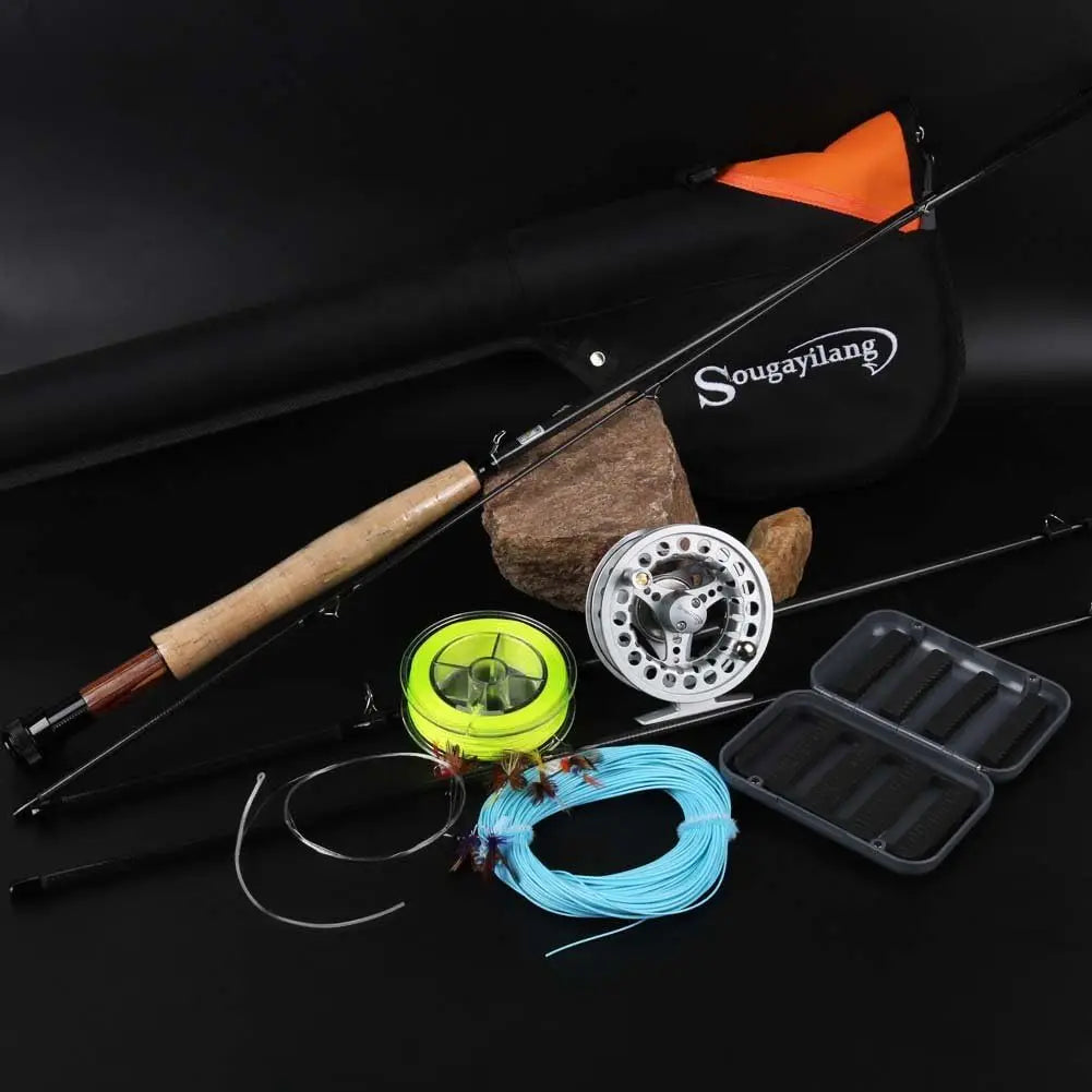 Fly Fishing Rod and Reel Combo Kit