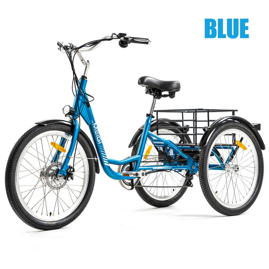 Electric Cargo Tricycle For Adults With 350W Motor And 36V