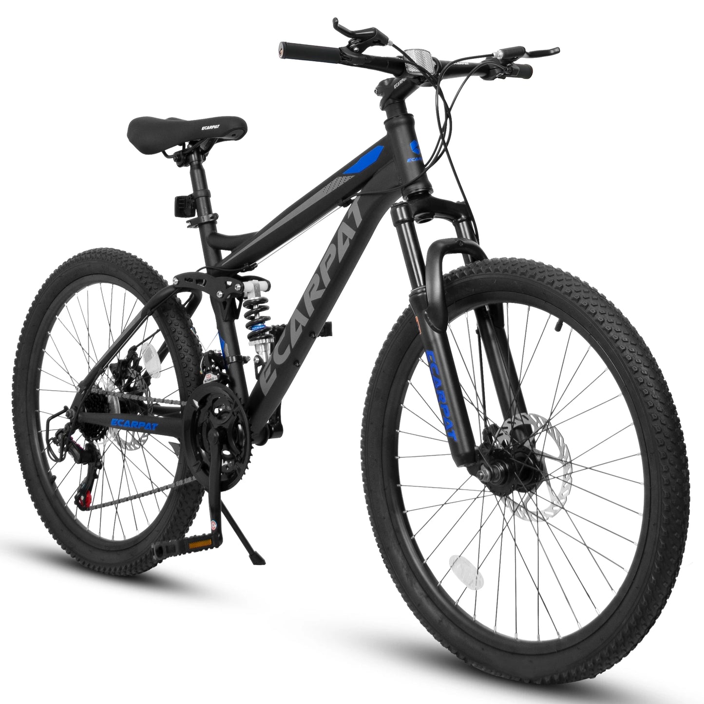 Ecarpat Dual Full Suspension Mountain Bike for All Terrain
