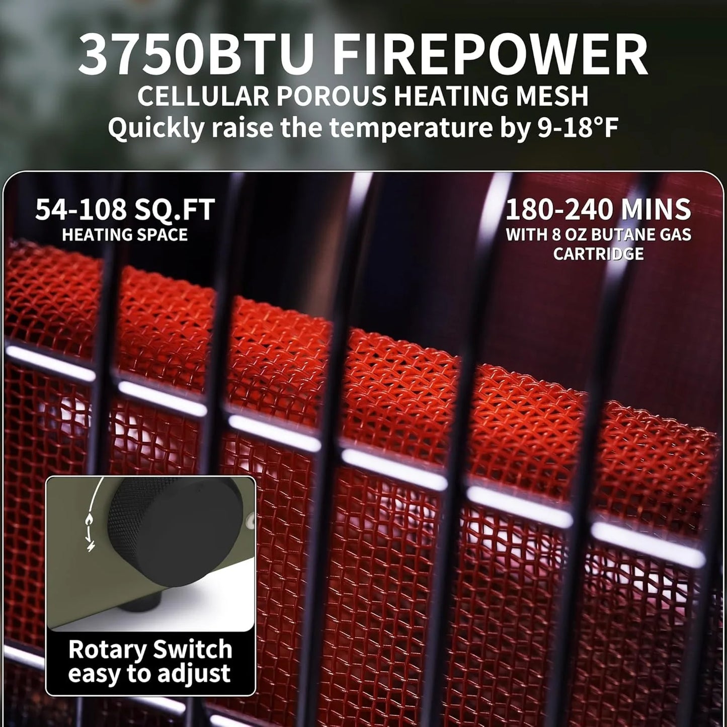 Naturehike Camp Heater Portable Space Heater For Camping
