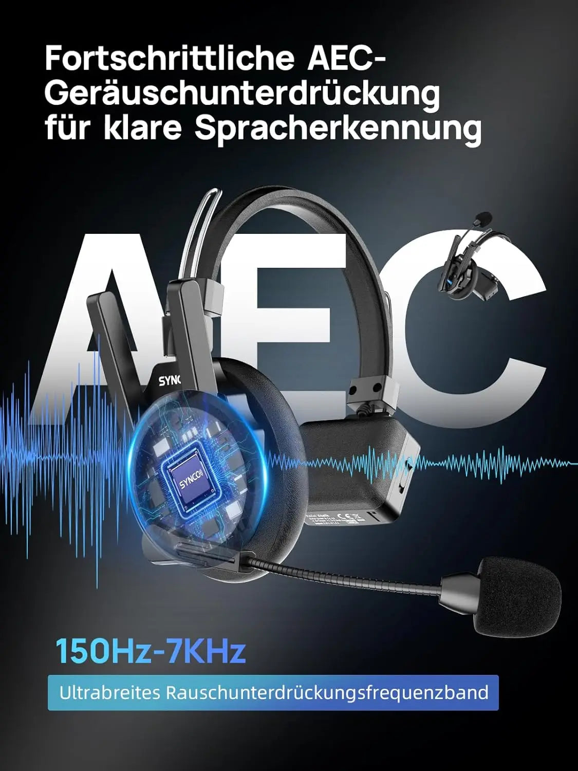 SYNCO XTALK XPRO5 Wireless Intercom Headset