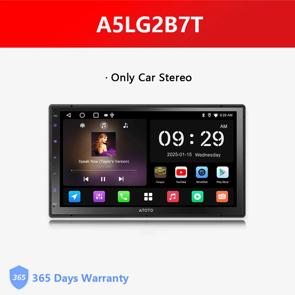 Atoto Android Car Multimedia Player With CarPlay Android Auto Bluetooth