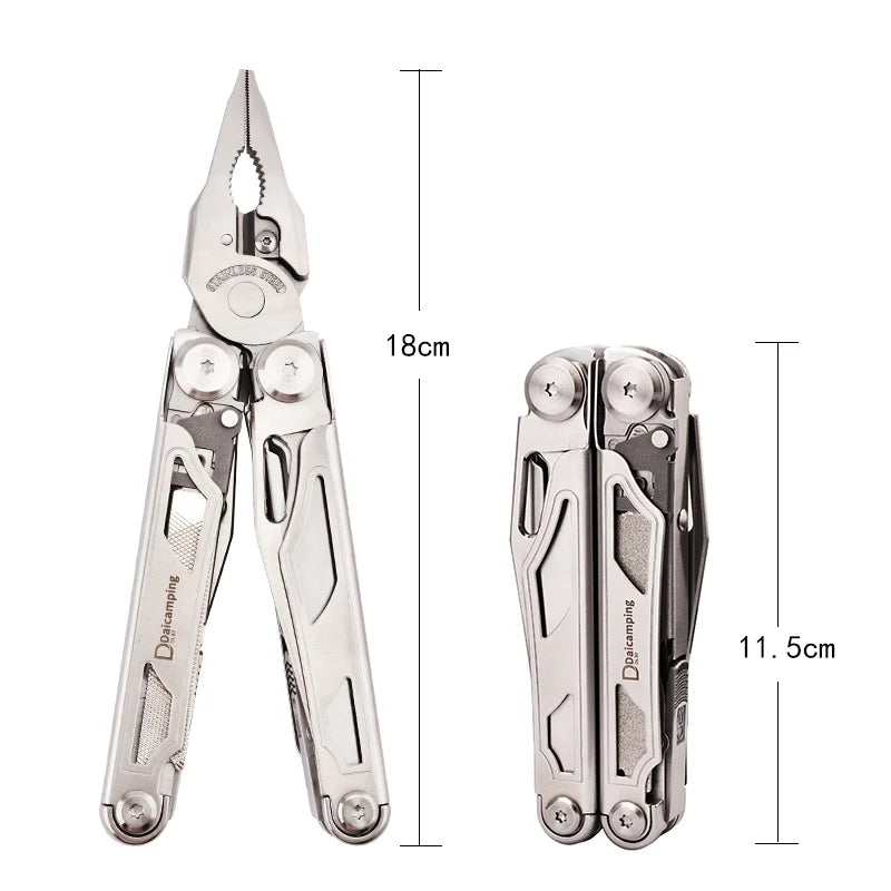 Daicamping DL30 Multi Tool Set Folding Knife Pliers