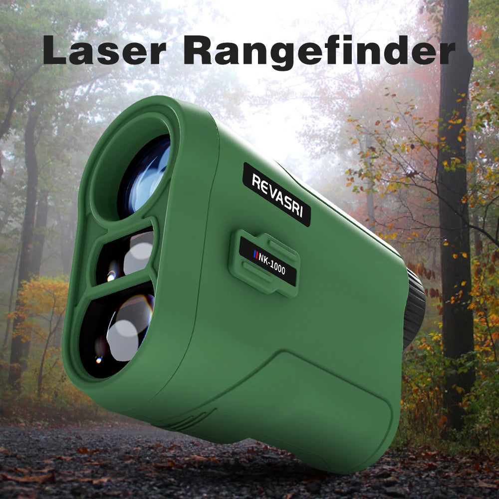 REVASRI 1000M Rangefinder With Speed Scan Golf Slope Hunting