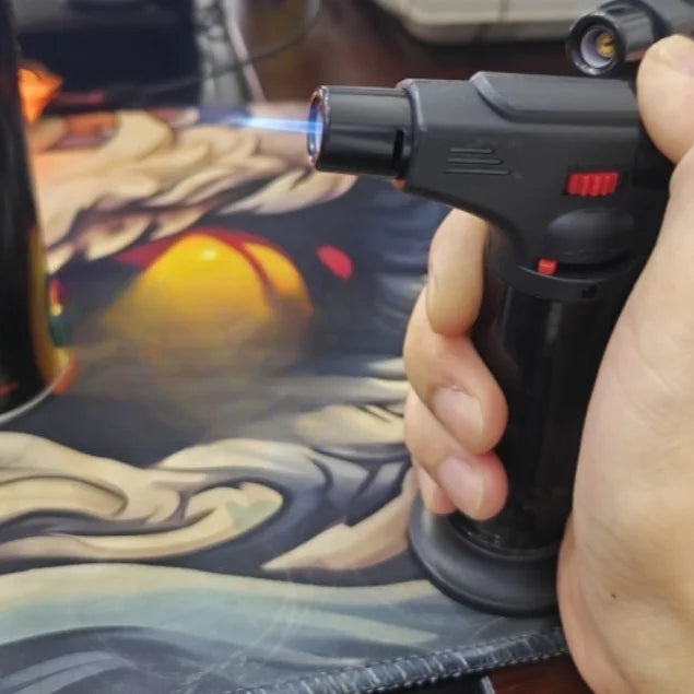 TopFlames Outdoor Butane Torch Lighter Windproof Welding Gun