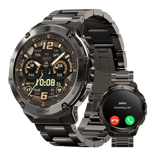 Ticwris T3E GPS Smartwatch For Men Waterproof 5ATM With Compass