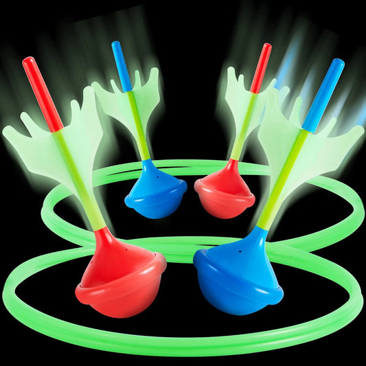 Joyfy Glow In The Dark Lawn Darts Set For Kids And Adults