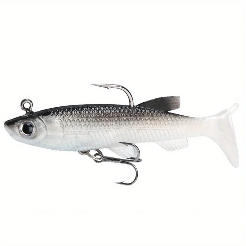Realistic Soft Bait Kit 5 Pcs For Freshwater And Saltwater Fishing