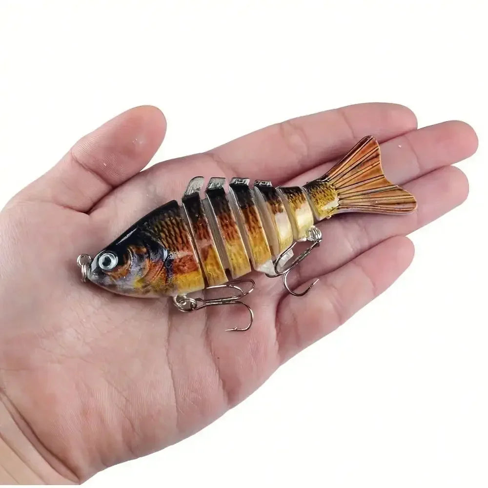 Multi Jointed 7-Segment Swimbait Lures Set For Ocean Freshwater Fishing