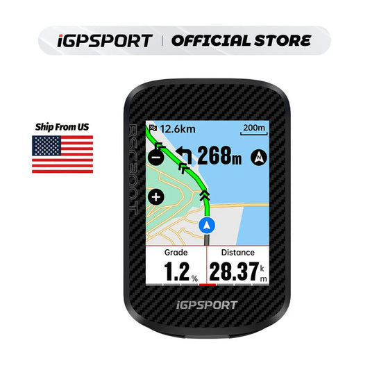 iGPSPORT BSC300T Touchscreen Bike Computer With Global Map