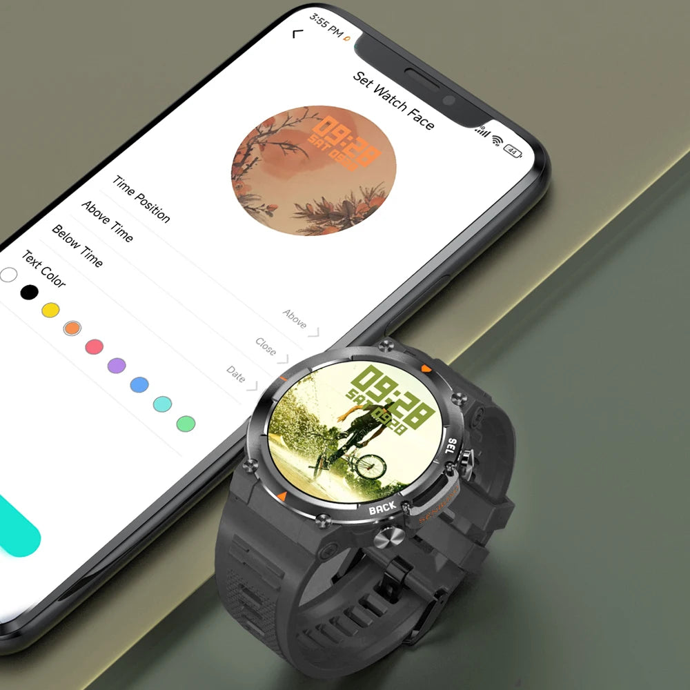 SENBONO MAX18 Smartwatch With AMOLED Screen Bluetooth Call