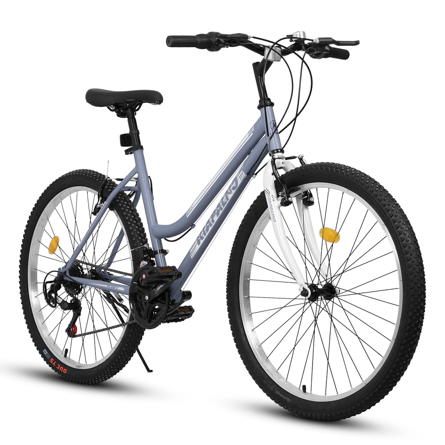 Ecarpat Mountain Bike For Women 21 Speed With V-Brake