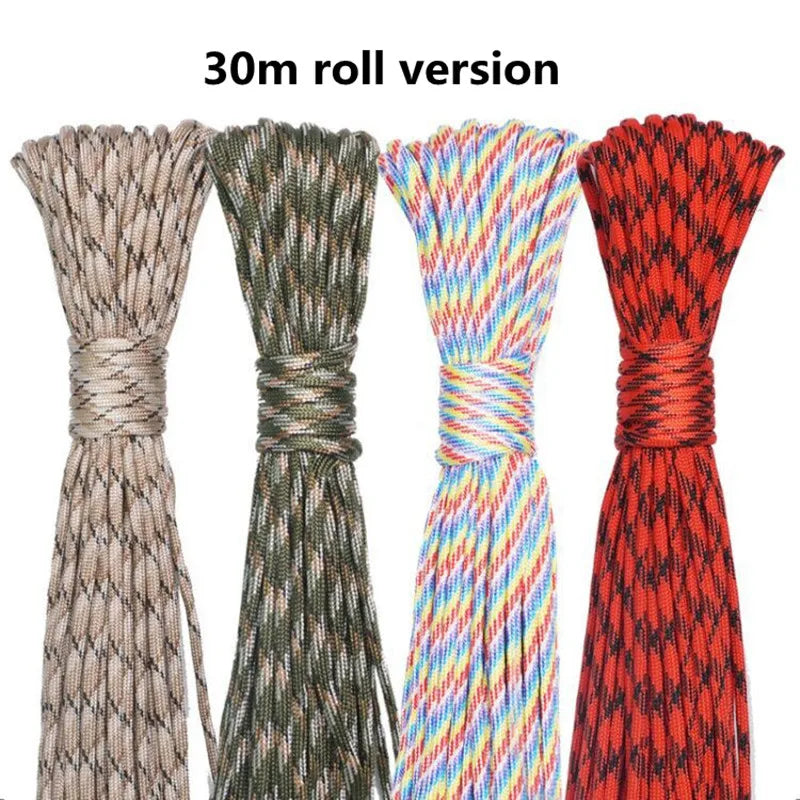 XGFY 7-Core Paracord 550 Survival Rope Kit For Outdoor Use