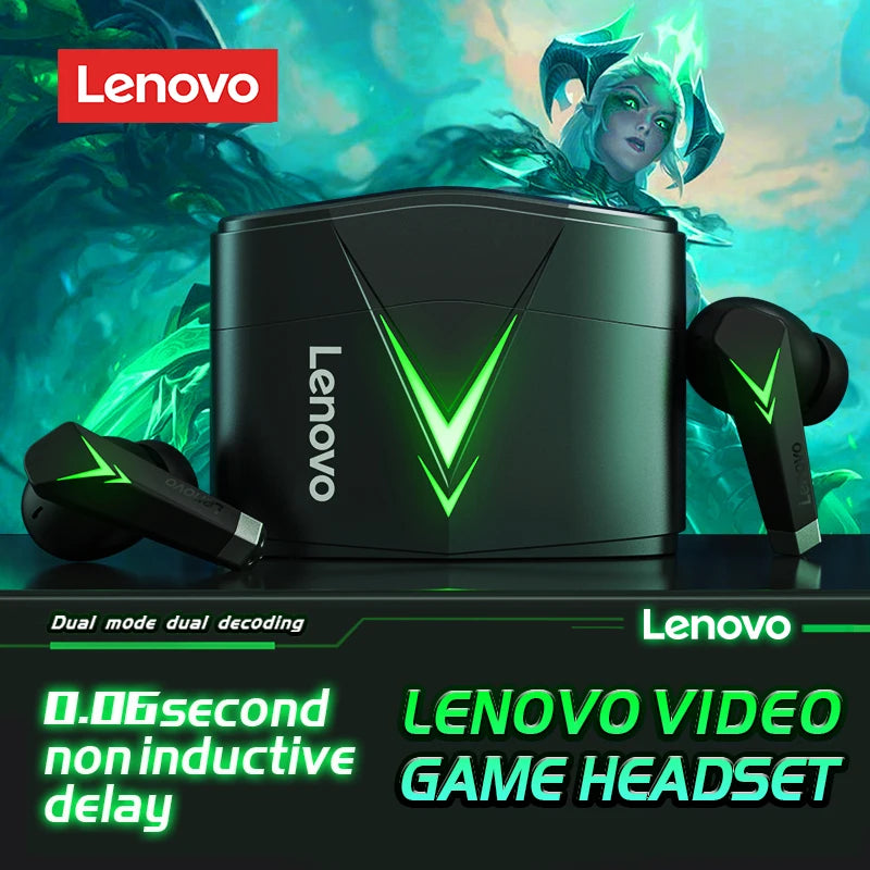 Lenovo LP6 Bluetooth 5.0 Headphones With Active Noise Cancellation