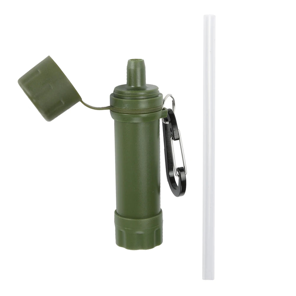 VODOOL Emergency Water Purifier Straw for Camping and Hiking