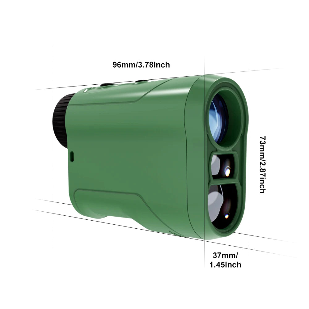 REVASRI 1000M Rangefinder With Speed Scan Golf Slope Hunting