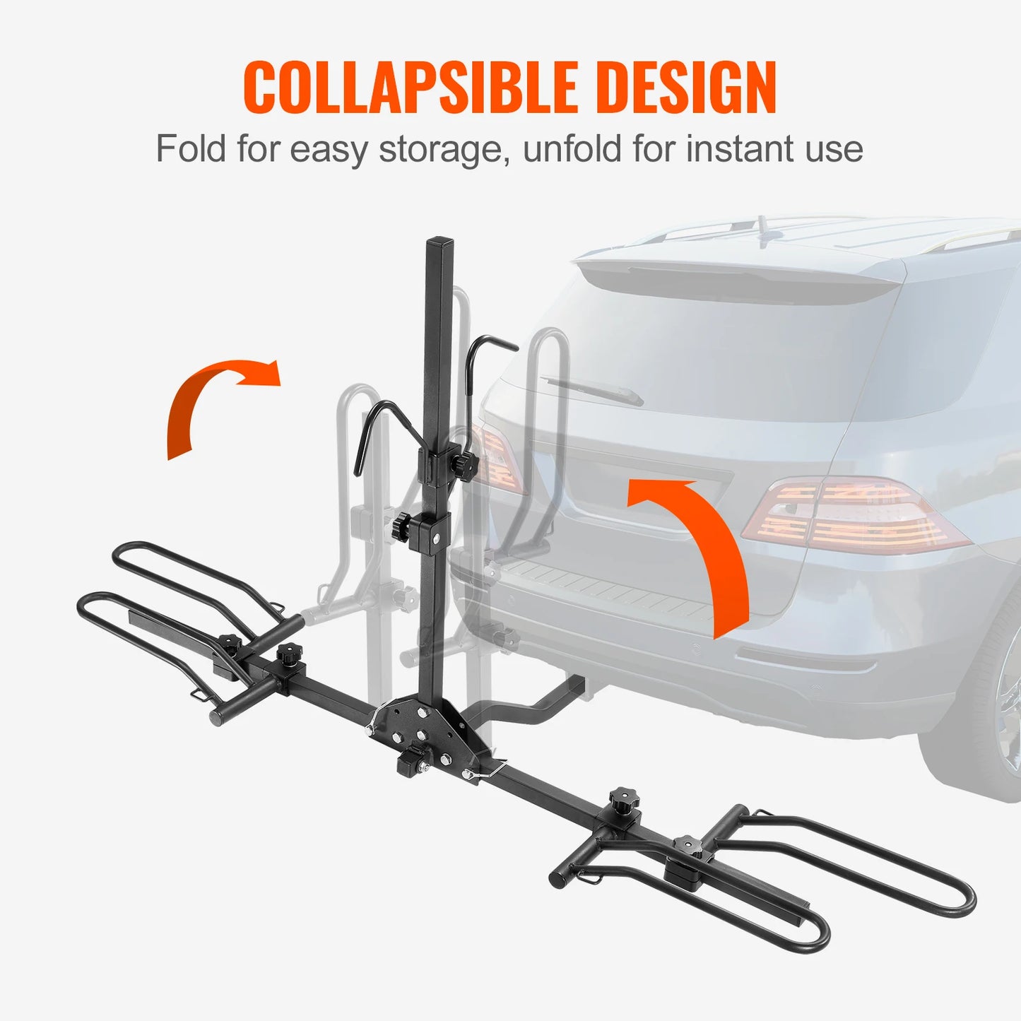 SucceBuy Hitch Mount Bike Rack For 2 Or 4 Bikes