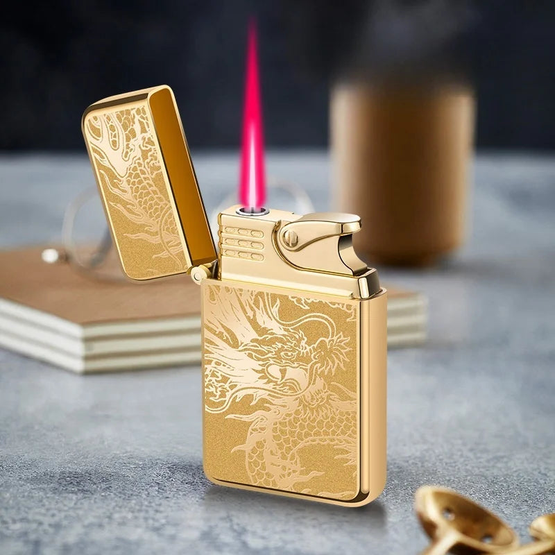TopFlames Jet Flame Gas Lighter Outdoor Windproof Turbine Torch