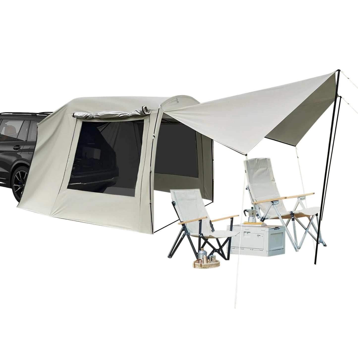 Family Camping Dome Tent Sunshade Waterproof Shelter