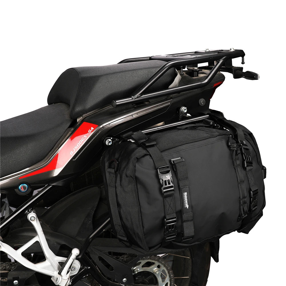 Rhinowalk Motorcycle Rear Seat Bag Waterproof Luggage Pack