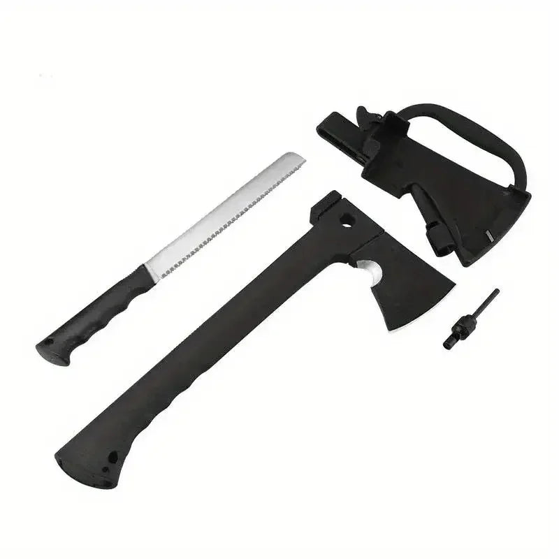 Doom Blade Camping Hand Axe With Saw And Fire Starter