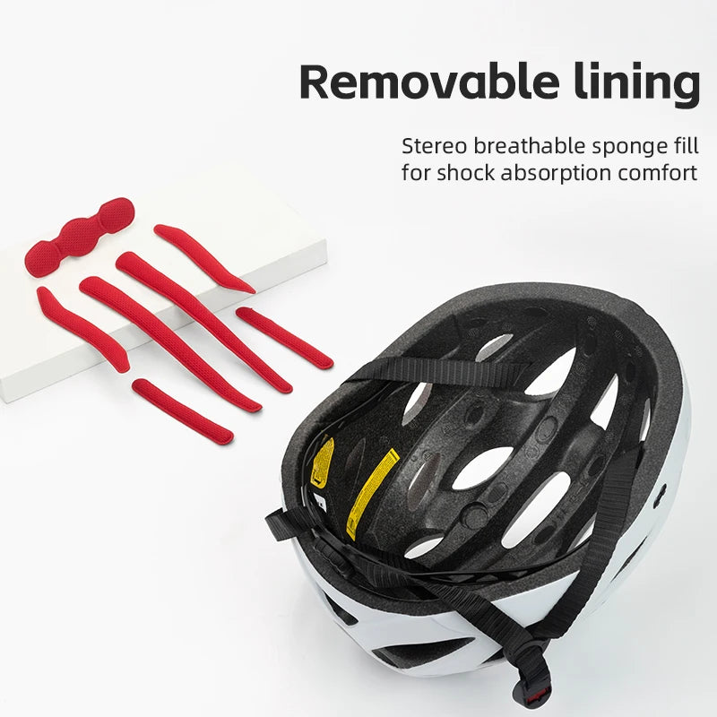 ROCKBROS Cycling Helmet With Integrated Goggles For MTB Road